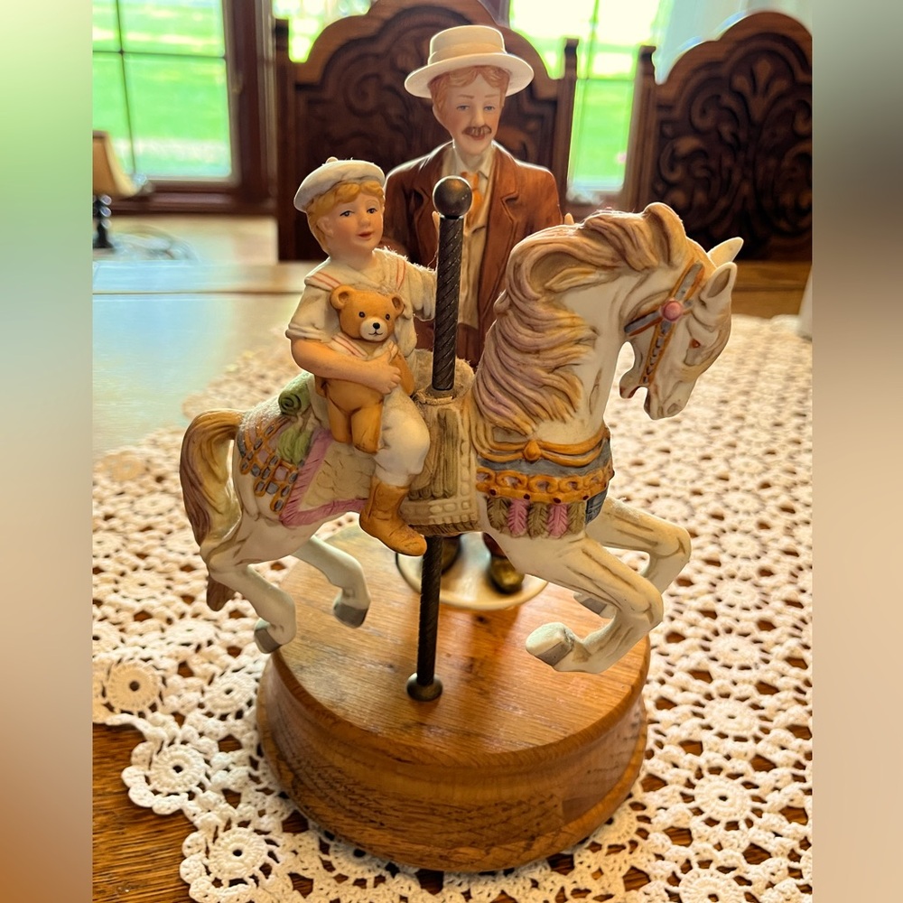 Willits Musical Carousel Horse